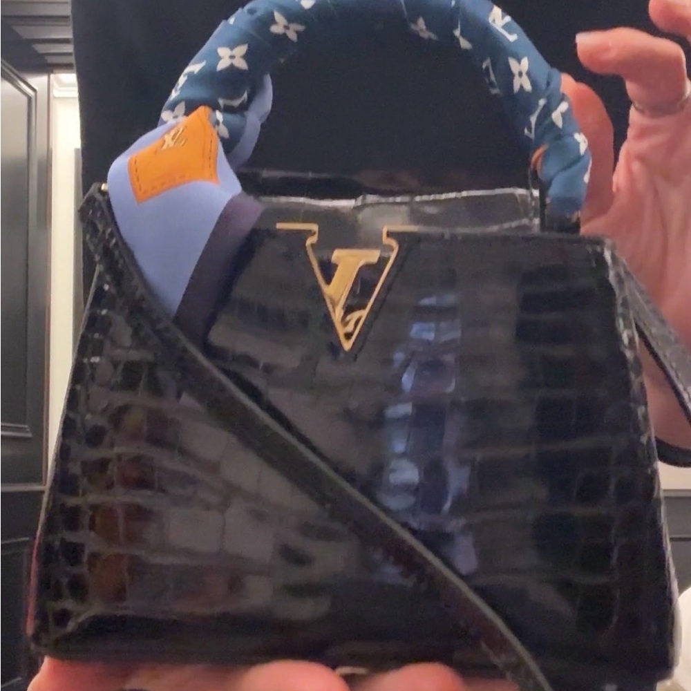 Louis Vuitton Alligator Capucines MM Handbag - Picture 5 of 5